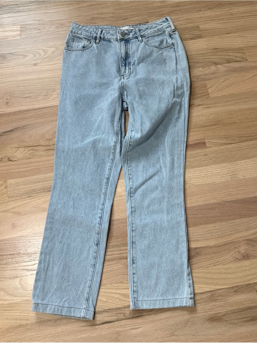 PacSun Mom Jean Womens 27 Blue High Waisted Tapered Leg Denim Pants Ladies